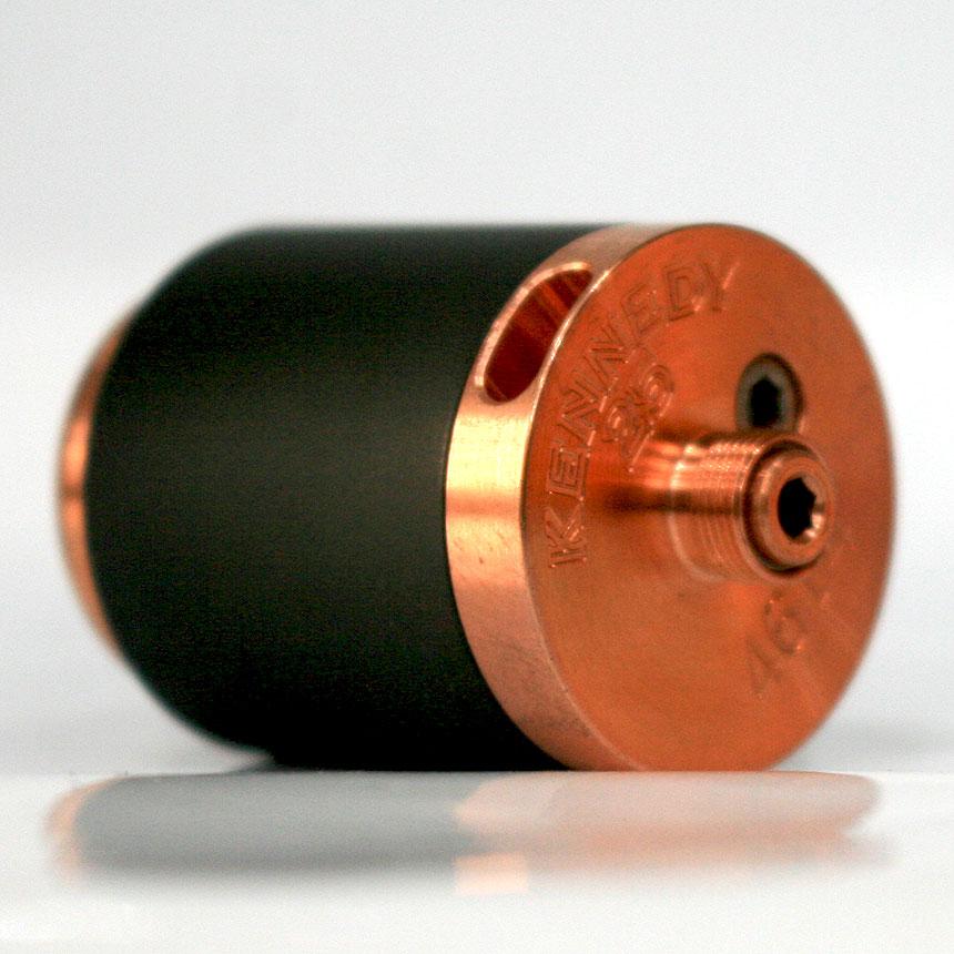 KENNEDYケネディ 25mm RDA Black/Copper-STUB DOGG DRIP TIPS Copper（*ネコポス便対象商品）｜zonovaper｜03