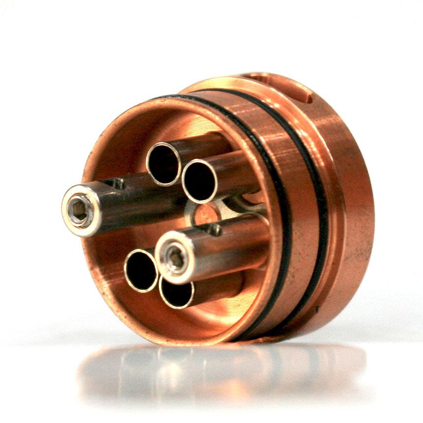 KENNEDYケネディ 25mm RDA Black/Copper-STUB DOGG DRIP TIPS Copper（*ネコポス便対象商品）｜zonovaper｜05