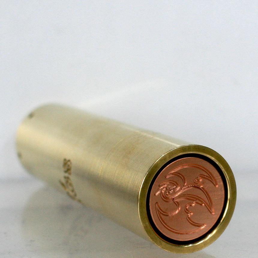 KENNEDY ケネディRoundhouse V2 CIGS Engraved Brass 25mm（*ネコポス