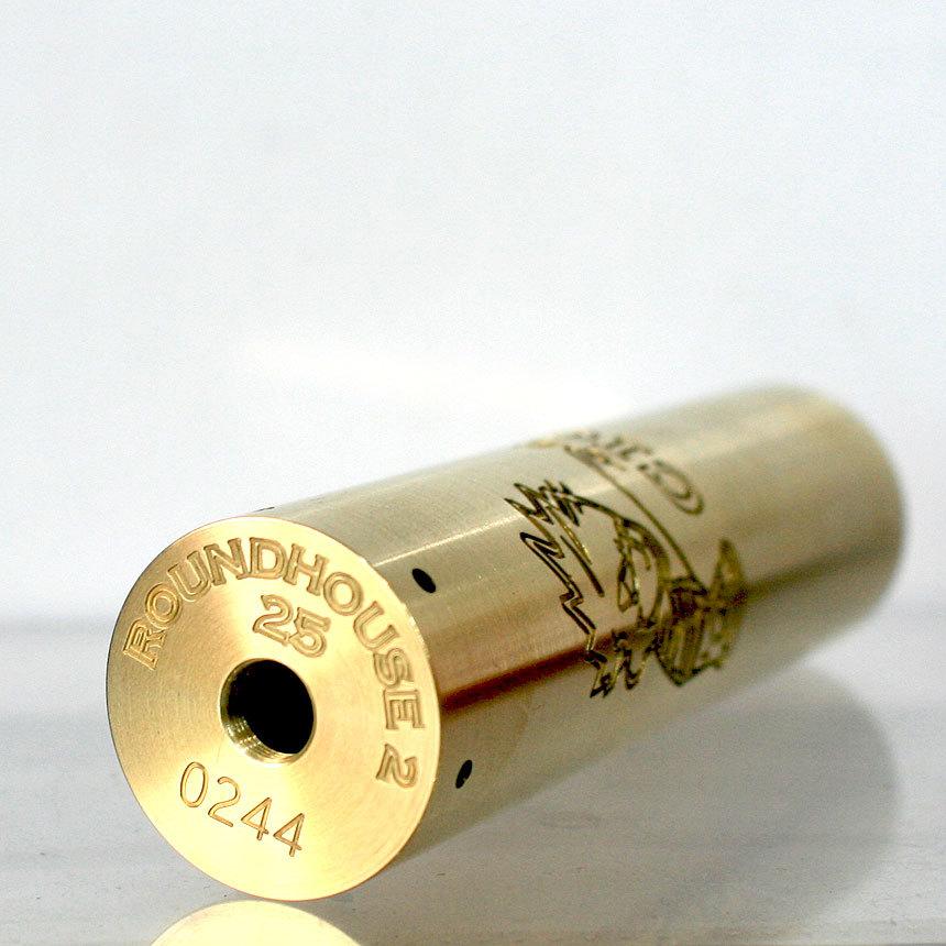 KENNEDY ケネディRoundhouse V2 CIGS Engraved Brass 25mm（*ネコポス 