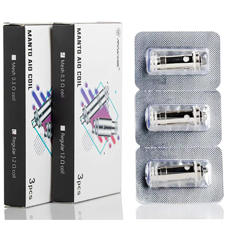Rincoeリンコー Manto AIO / Ultra RTA PRO用 Replacement Coil (3pcs/pack) : 電子 ...