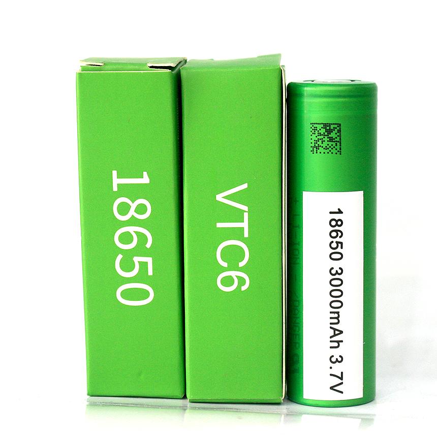 Sony US18650 VTC6A Flat Top 30A / 3000mAh1本（＊ネコポス便、対象