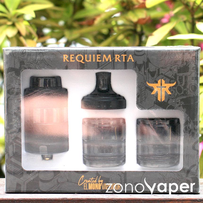 VANDY VAPE バンディーベイプRequiemレクイエム RTA Atomizer 4.5ml Matte Black : 電子タバコ ...