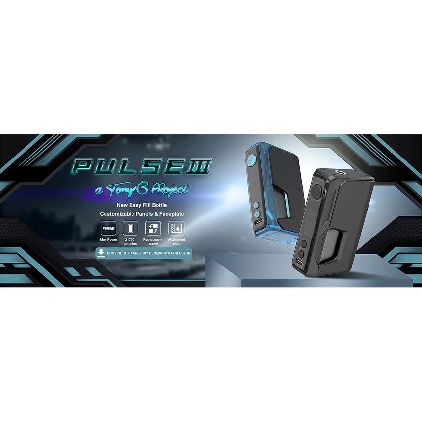 VANDY VAPE バンディーベイプPulse V3 95W Squonker Mod Frosted Black