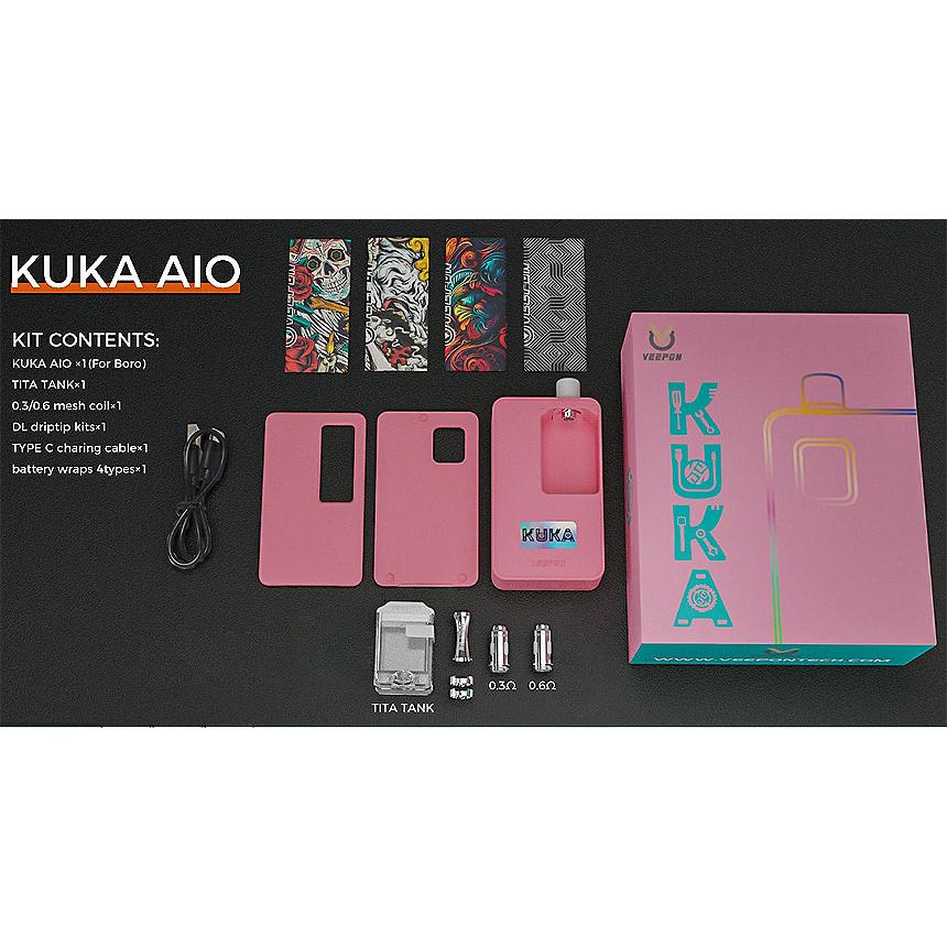 KUKAクカ AIO EVOLV VP60 by VEEPONビーポン Pink : 電子タバコ専門店 ZONOVAPER - 通販 ...