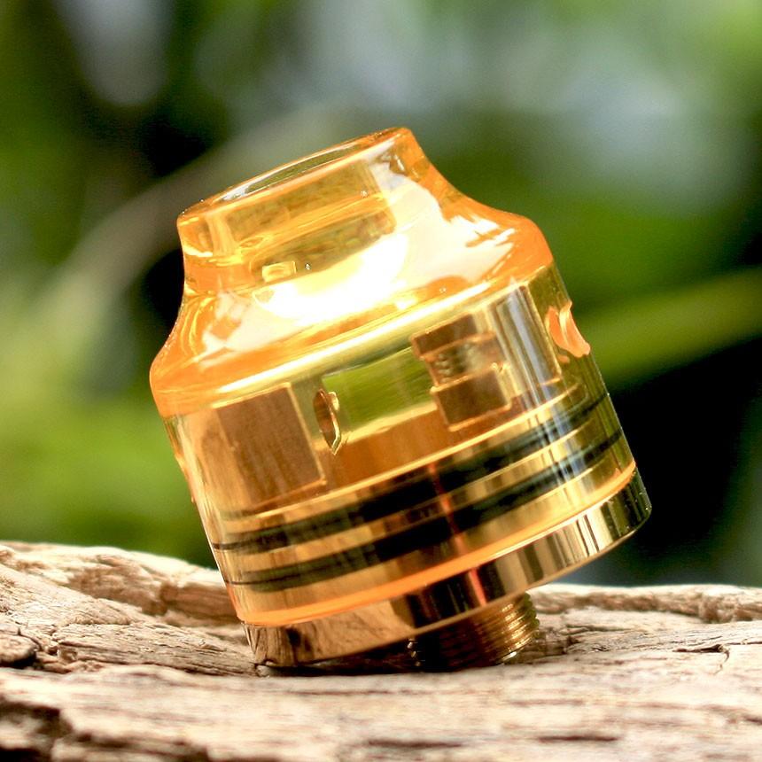 OUMIER Wasp Nano（ワスプ ナノ）RDA22 Transparent Gold｜zonovaper｜02