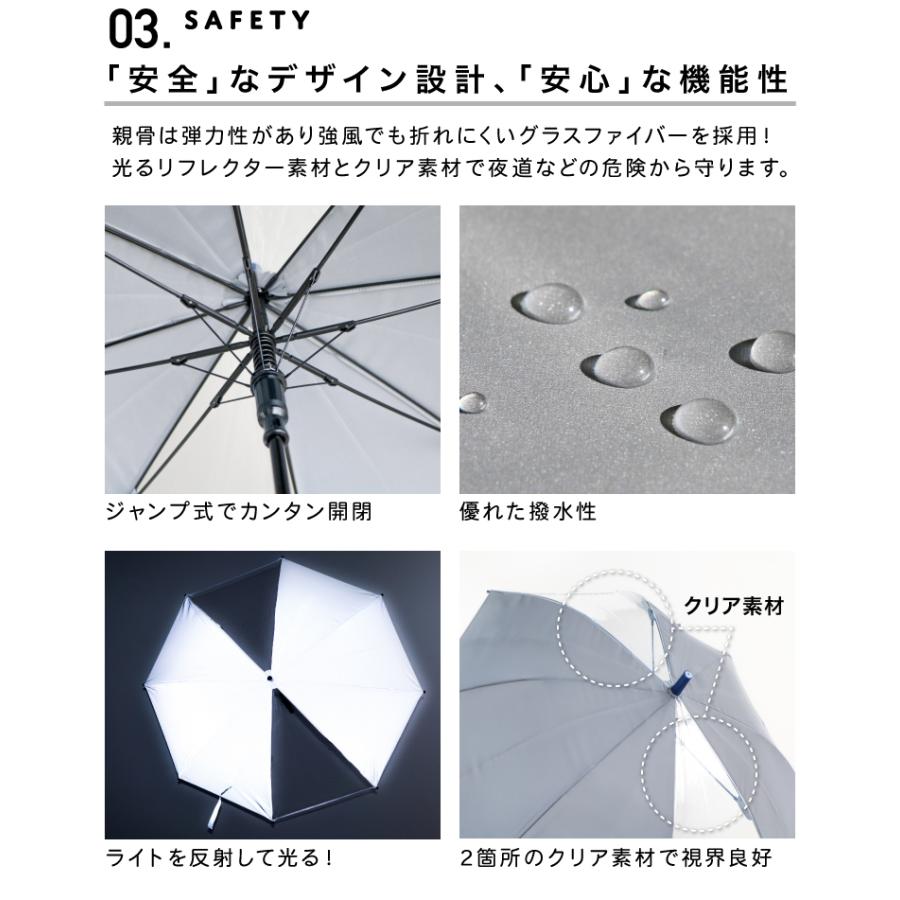 未使用タグ付き アンテプリマとシビラの長傘 雨傘 2本 55cm CRUX（クラックス） ミルキートーンアンブレラ 子供長傘 55cm