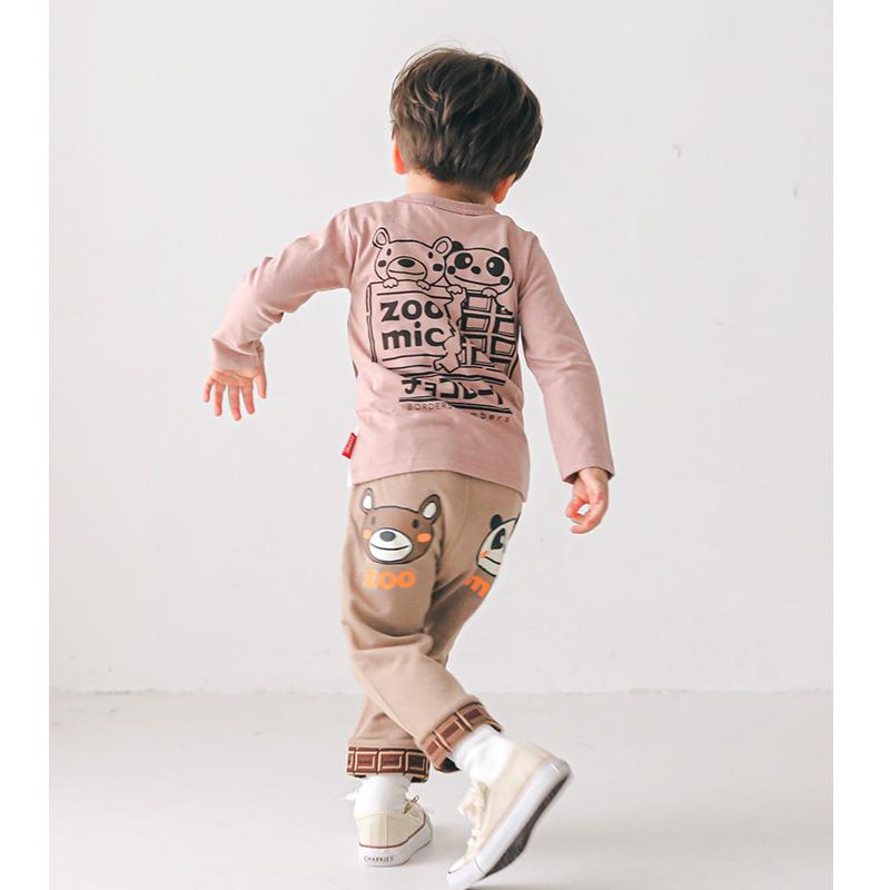 ZOOMIC（ズーミック） Tシャツ 長袖 キッズ トップス くま