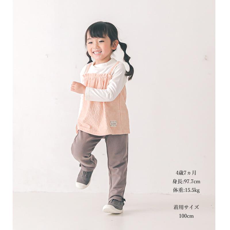 UZULAND（ウズランド） Tシャツ 長袖 トップス 重ね着風 女の子