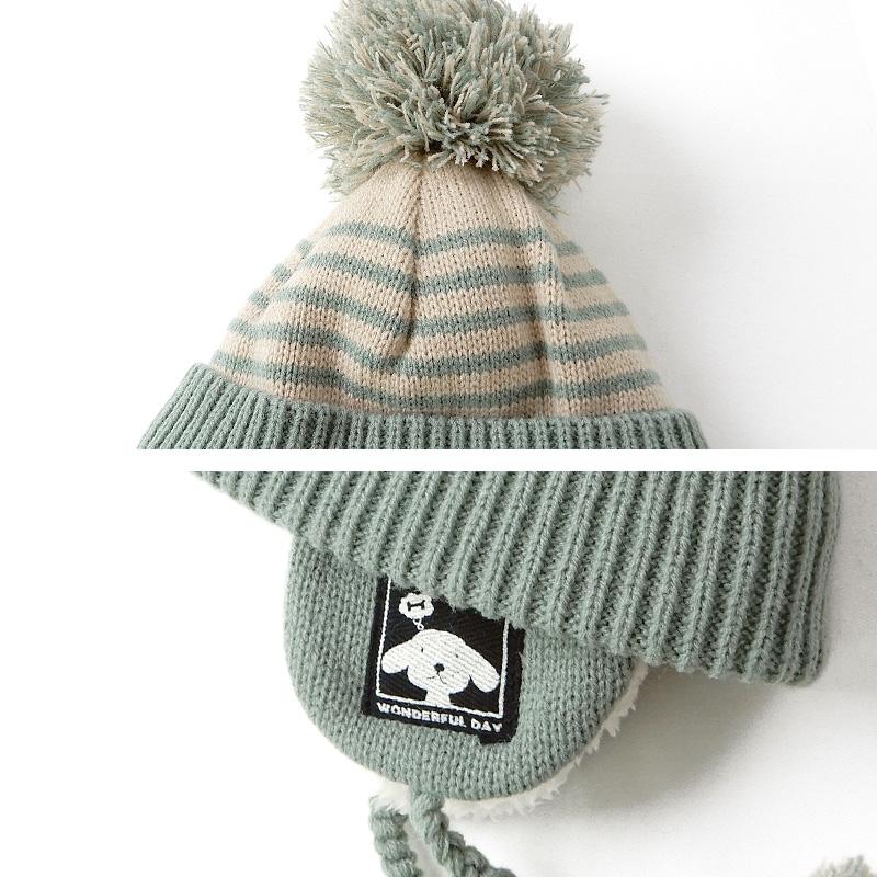 ZOOMIC（ズーミック） ニットキャップ キッズ ニット帽 オシャレ 防寒