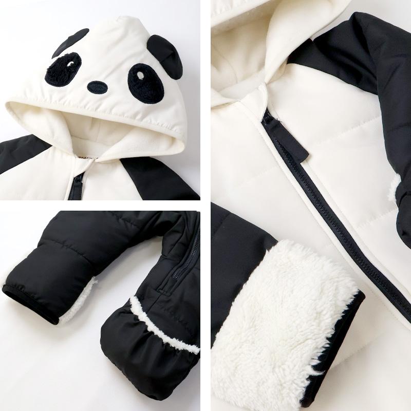 ZOOMIC（ズーミック） ベビー ジャンプスーツ スノーコンビ おくるみ