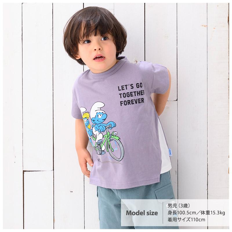 キッズ Tシャツ 半袖 子供服 スマーフ 男の子トップス キャラクター アニメ キッズ ベビー 綿100％ 切替 80cm 90cm 95cm 100cm 110cm 120cm 130cm SMURFS 女の子 |  | 13