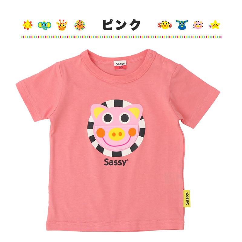 SASSY（ROSSIGNOL） Tシャツ 子供服 トップス サッシー 綿100％ 半袖