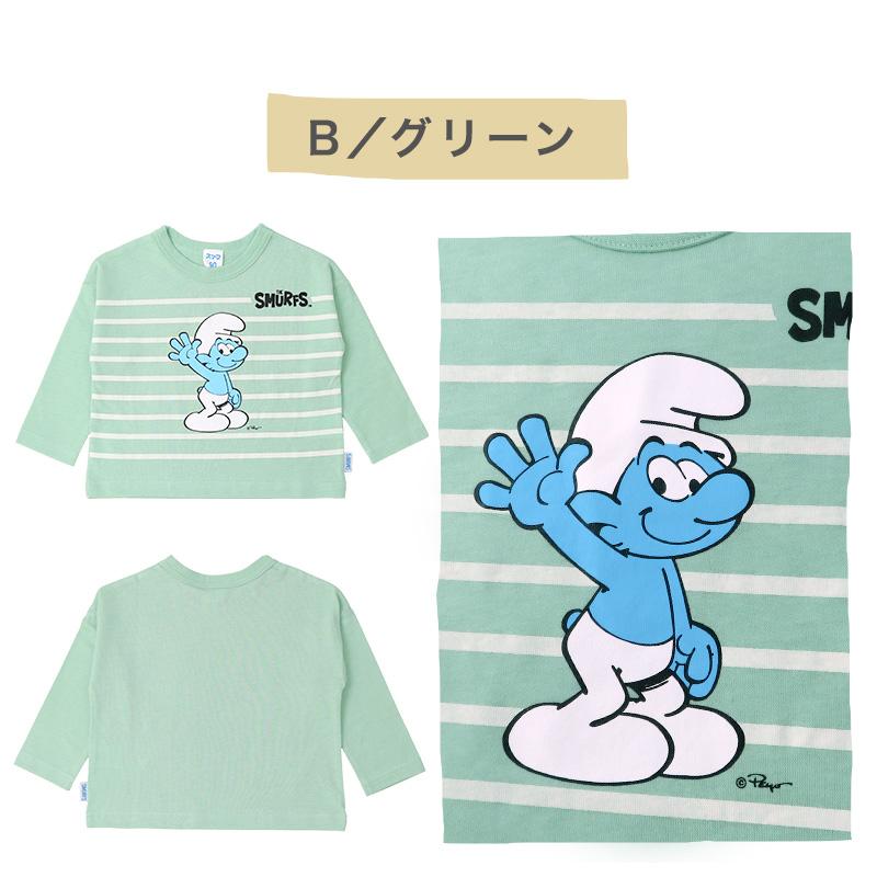 Tシャツ 長袖 子供服 スマーフ SMURFS ロンT トップス ボーイズ 男の子 アニメ キャラ 80cm 90cm 95cm 100cm 110cm 120cm 130cm キッズ ジュニア |  | 18