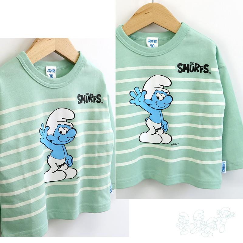 Tシャツ 長袖 子供服 スマーフ SMURFS ロンT トップス ボーイズ 男の子 アニメ キャラ 80cm 90cm 95cm 100cm 110cm 120cm 130cm キッズ ジュニア |  | 19
