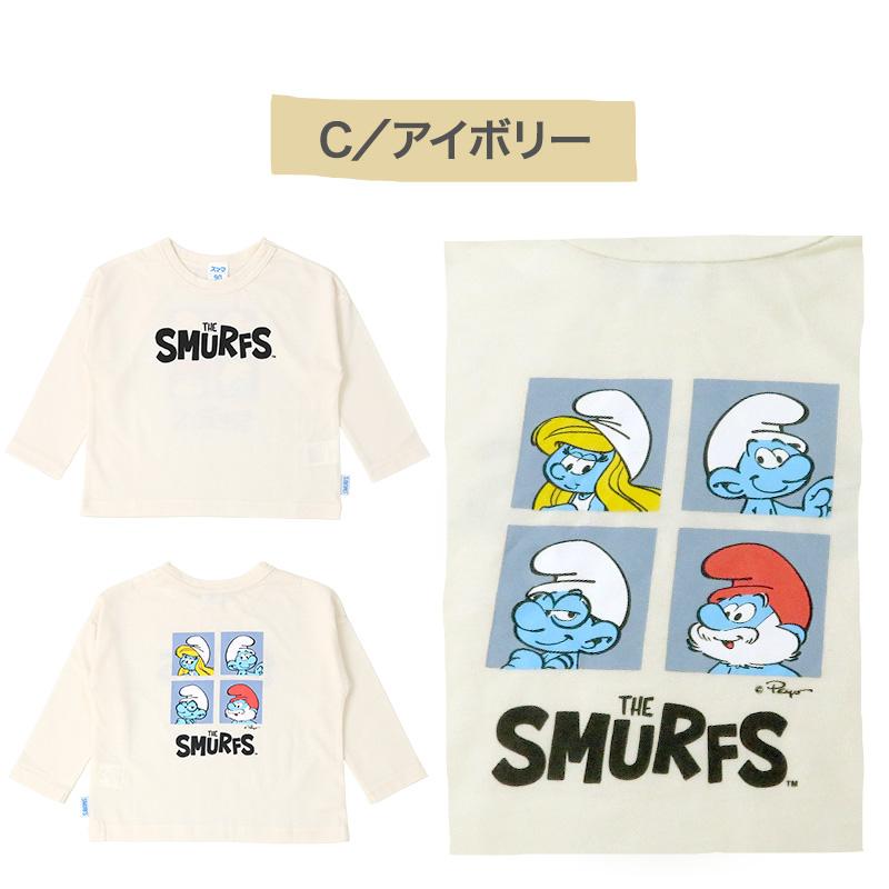 Tシャツ 長袖 子供服 スマーフ SMURFS ロンT トップス ボーイズ 男の子 アニメ キャラ 80cm 90cm 95cm 100cm 110cm 120cm 130cm キッズ ジュニア |  | 22