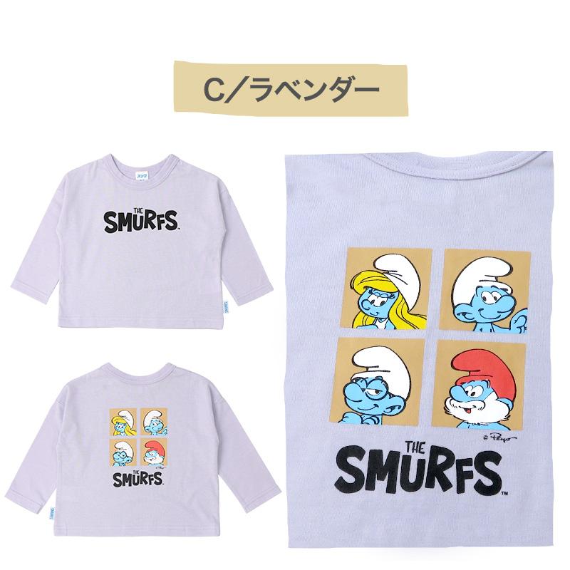 Tシャツ 長袖 子供服 スマーフ SMURFS ロンT トップス ボーイズ 男の子 アニメ キャラ 80cm 90cm 95cm 100cm 110cm 120cm 130cm キッズ ジュニア |  | 24