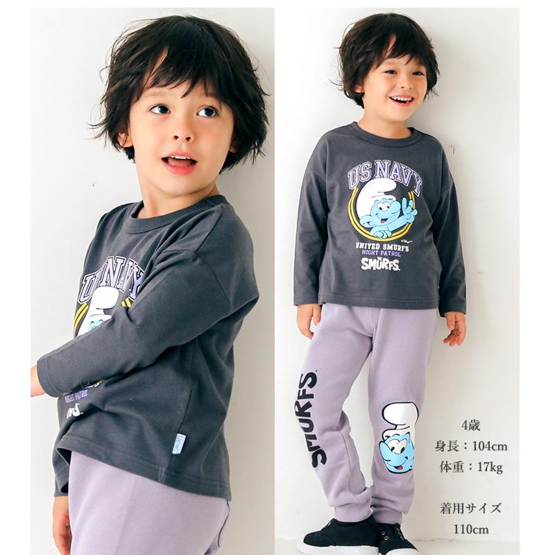 Tシャツ 長袖 子供服 スマーフ SMURFS ロンT トップス ボーイズ 男の子 アニメ キャラ 80cm 90cm 95cm 100cm 110cm 120cm 130cm キッズ ジュニア |  | 11
