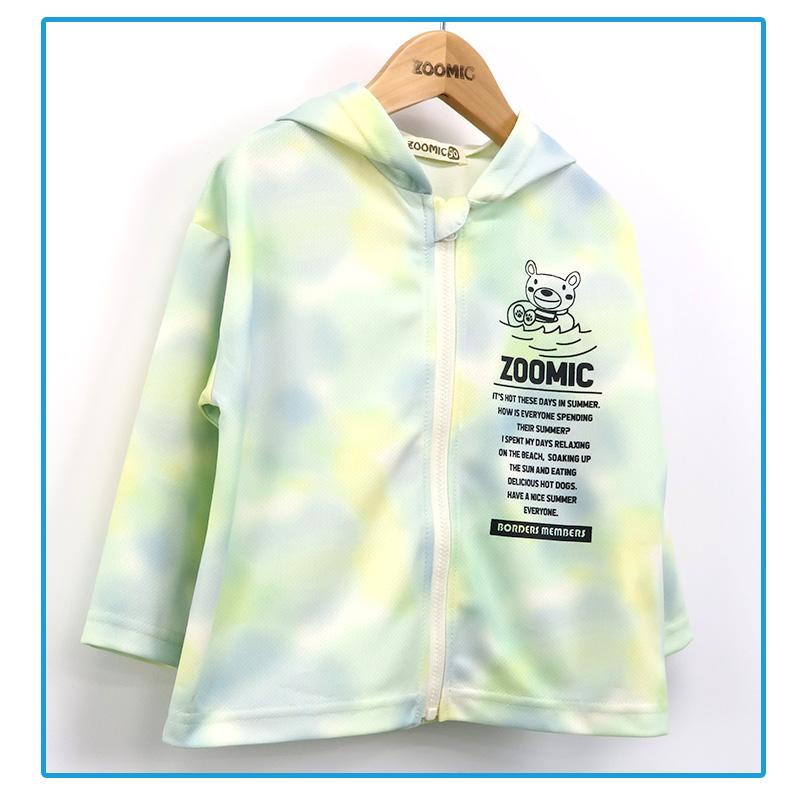 ZOOMIC（ズーミック） ジップパーカー 男の子 女の子 キッズ レトロ