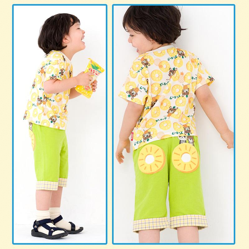 ZOOMIC（ズーミック） ハーフパンツ キッズ 5分丈 レトロポップ 男の子