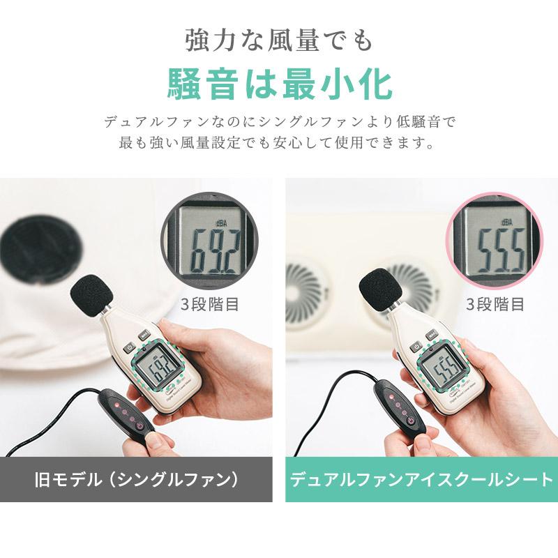 ベビーカーシート ファン付き 冷感 ベビーカー 扇風機 GGUMBI アイスハグ 保冷 オールシーズン クマ 無地 ベビーカー用 チャイルドシート ベビー ギフト_12