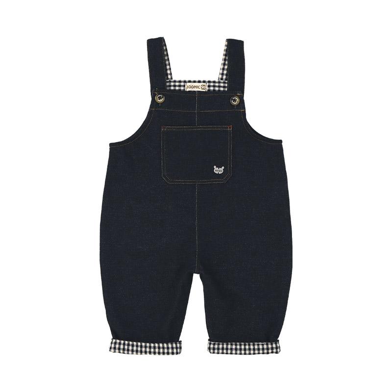 ZOOMIC（ズーミック） キッズ サロペット オーバーオール ニットデニム