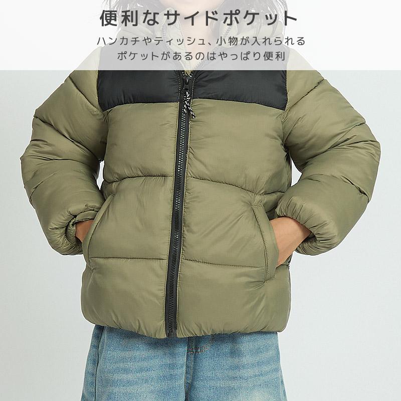 GrinLab（グリンラボ） キッズ ジャケット 中綿 男の子 防寒 保温 防風