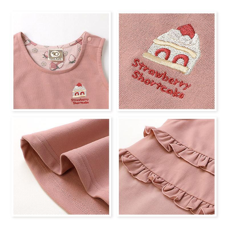 2026年 キッズ ベビー 新春福袋 6点セット UZULAND ウズランド ハッピーバッグ 苺 いちご 女の子 ガールズ | UZULAND | 13