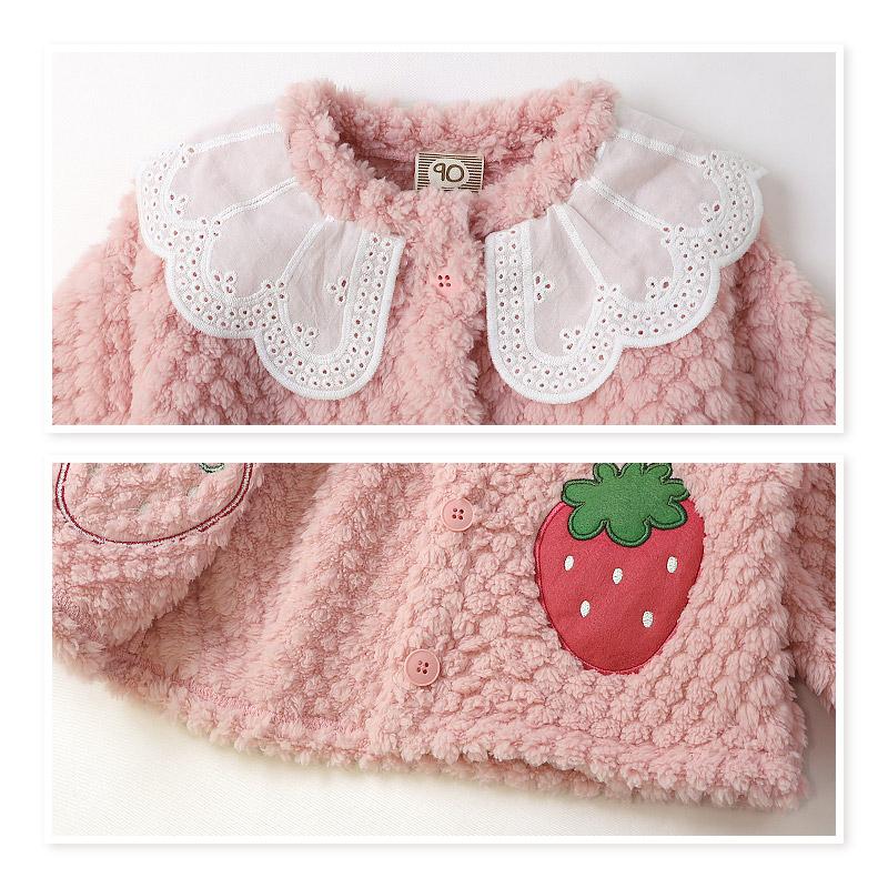 2026年 キッズ ベビー 新春福袋 6点セット UZULAND ウズランド ハッピーバッグ 苺 いちご 女の子 ガールズ | UZULAND | 15