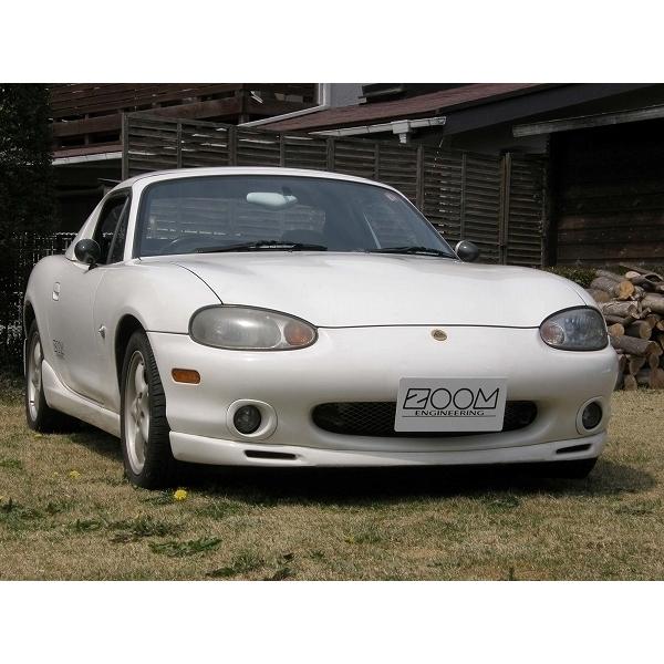 マツダNBロードスター用ナンバープレートステーZOOMズームエンジニアリング製 | 