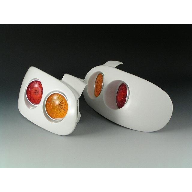 1998〜2005年7月マツダNBロードスター用テールランプキット〈FRP製〉(未塗装)ZOOMズームエンジニアリング製 | 