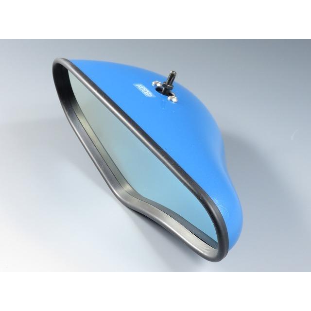 モナコミラー240アクアブルーメタリック〈FRP製〉車種別専用アーム付★ZOOMズームエンジニアリング製 | 