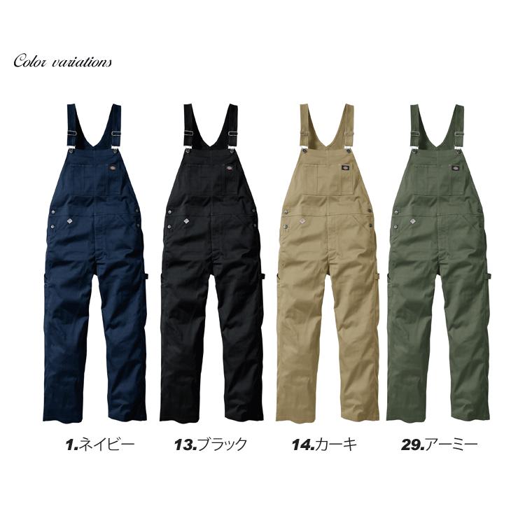 Dickies　ディキーズ　D-769　T/Cストレッチオーバーオール｜zoomonlineshop｜12