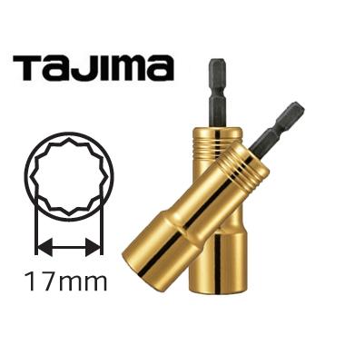 タジマ TAJIMA TSK-SD17-12K SDソケット17mm うのにもお得な情報満載 最大60%OFFクーポン 12角