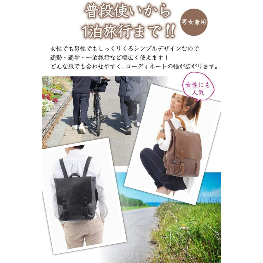 定番から日本未入荷 Mikketa リュック メンズ レディース レザー アンティーク 通勤 ブラック 全3色 Babylonrooftop Com Au