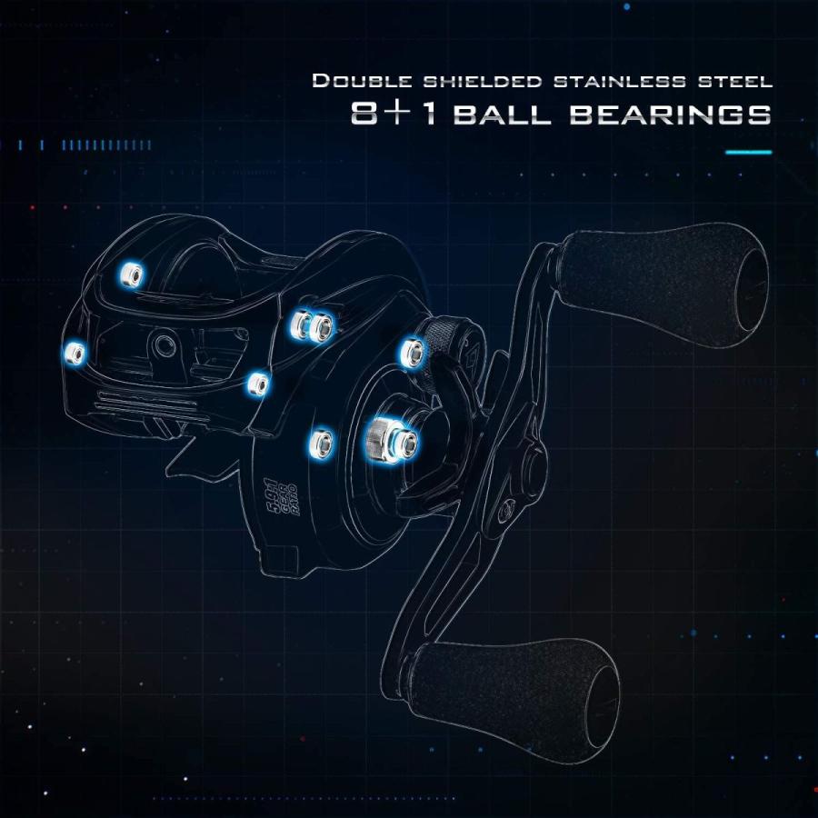 驚きの値段 ピシファン Piscifun ベイトリール ソルト対応 アリオスalijoz 300hg Dr 最大ドラグ力15kg ギア比8 1 1 ダブ Materialworldblog Com