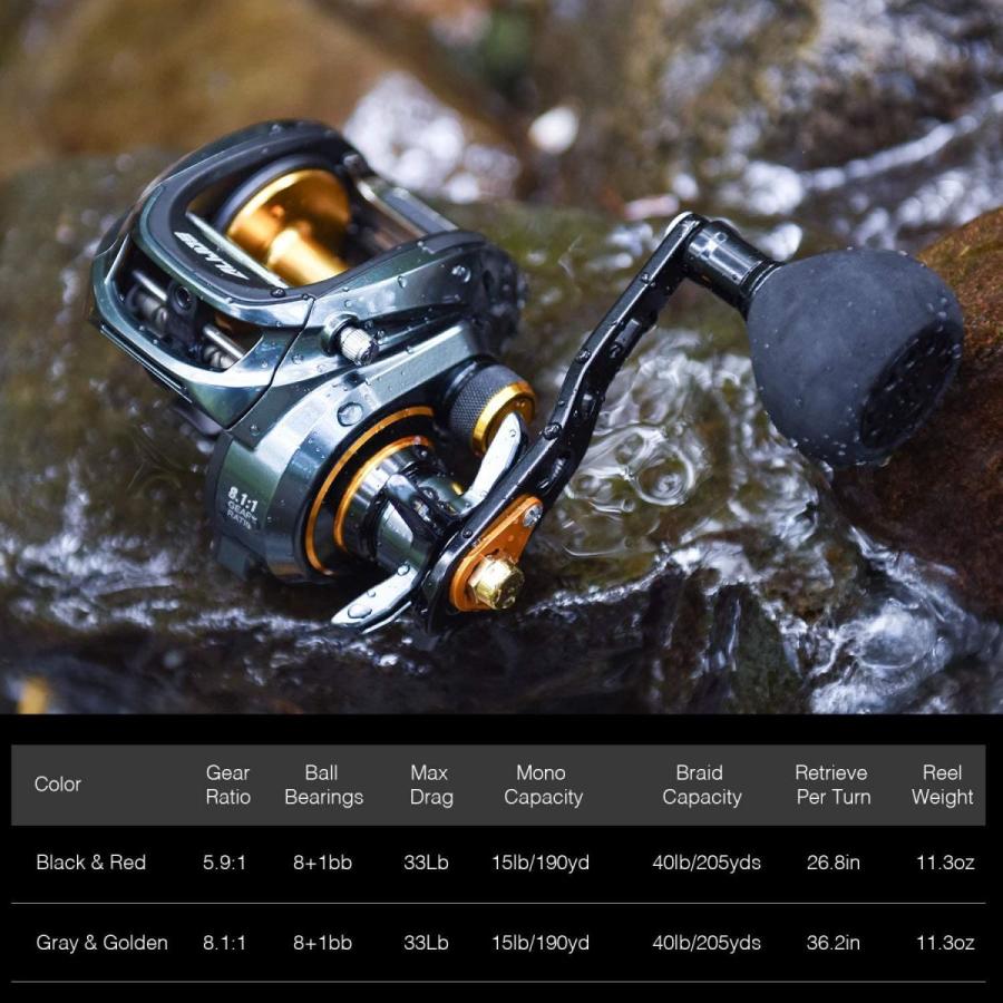 驚きの値段 ピシファン Piscifun ベイトリール ソルト対応 アリオスalijoz 300hg Dr 最大ドラグ力15kg ギア比8 1 1 ダブ Materialworldblog Com