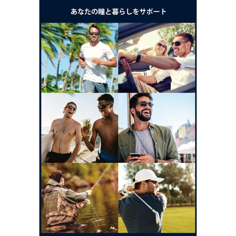 信頼 スポーツサングラス メンズ おしゃれ スポーツ 人気 偏光 偏光レンズ サングラス メンズサングラス 運転用 グレー 激安ブランド Www Aqtsolutions Com