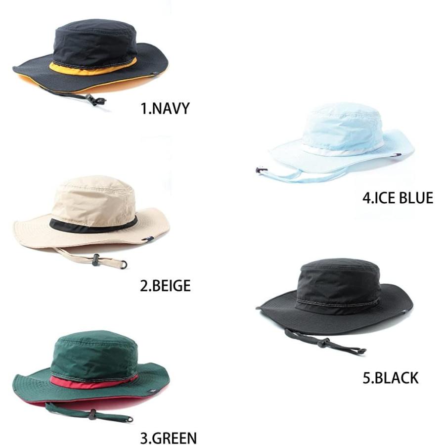 （撥水 防汚）ベーシックエンチ Teflon Safari Hat 2 アウトドア ハット レディース メンズ フリーサイズ グリーン｜zoqeb47575｜08