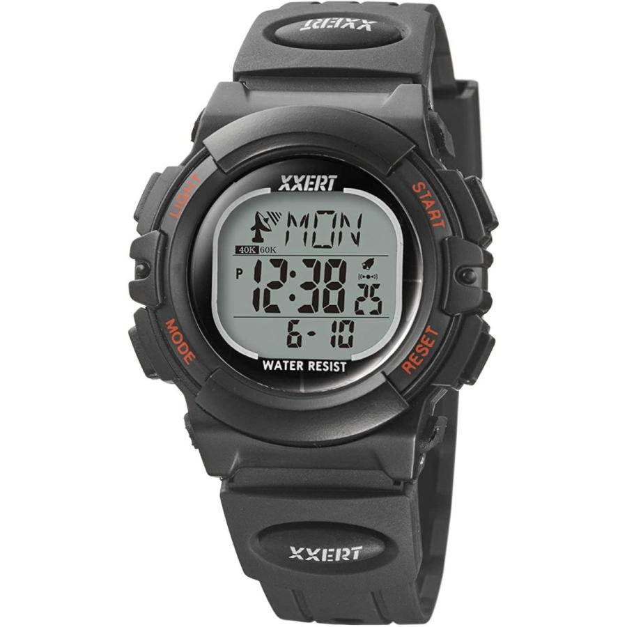 イグザート 腕時計 デジタル 電波 ソーラー 防水 ウレタンベルト Xxw 500bk メンズ ブラック アウトドア時計 Morefon Ru