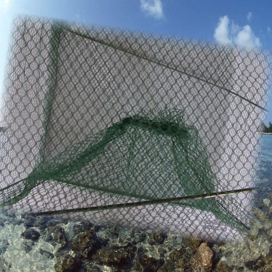sac taske 魚網 折りたたみ 漁具 魚捕り 魚 5個セット ネット 仕掛け 【在庫有】 コマセカゴ 網かご 漁