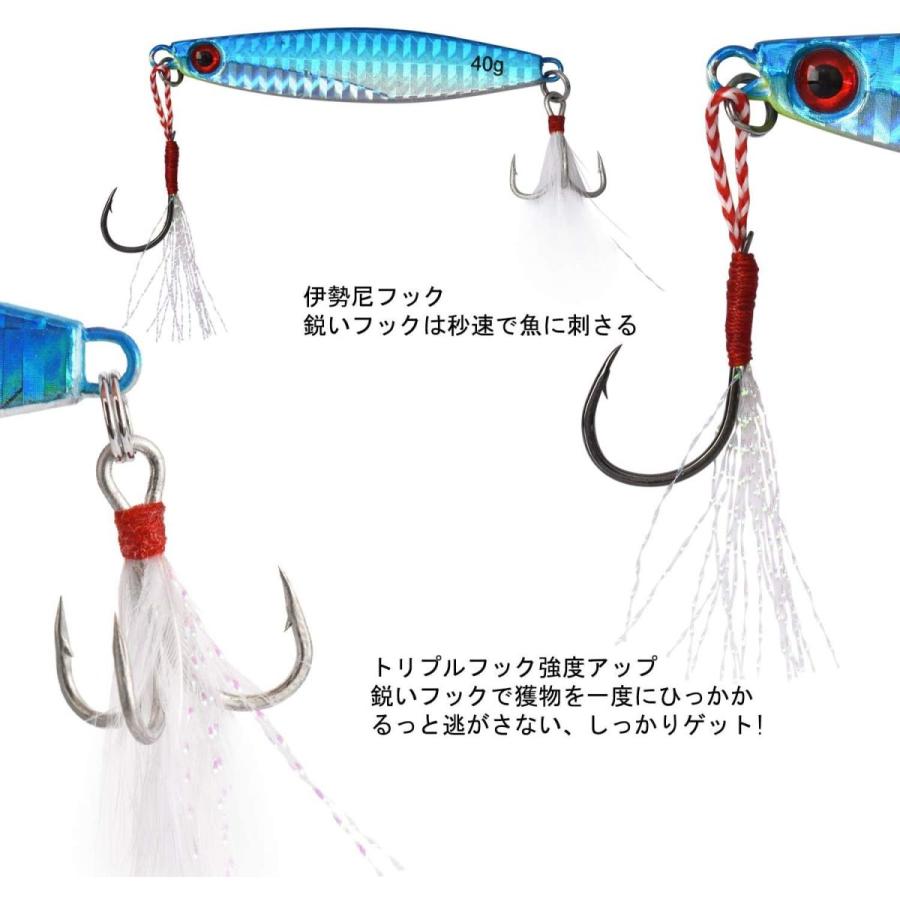 90 以上節約 Colorgo メタルジグ ルアー ジグパラ スロージグ スロージギング 10g 14g 21g 30g 40g シーバス マグロ ヒラメ Rmladv Com Br