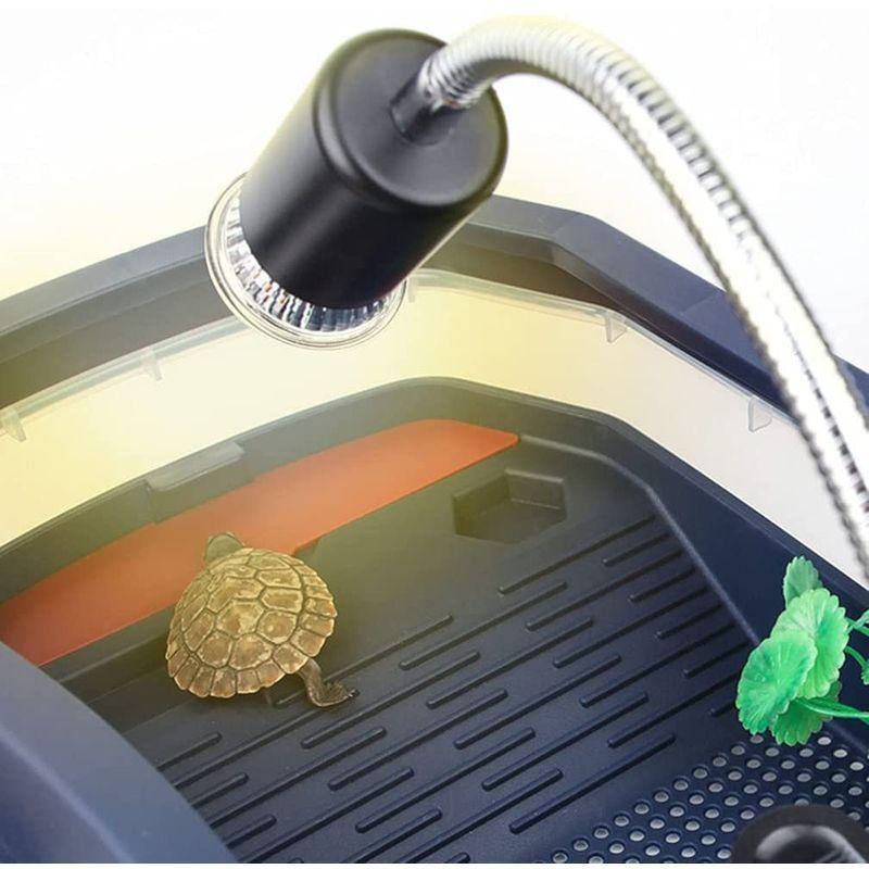 Ledmomo 爬虫類 飼育ケース 亀用水槽 亀ケージ カメ ボックス 亀水槽 滑り止め 休憩プラットフォーム 脱出防止 爬虫類 両生類用 ライト 照明器具 Www Mantraman Com Mx