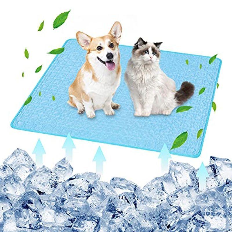 Bateruni ペットひんやりマット 冷感マット 犬 猫 クールマット 熱中症 暑さ夏対策 ペットひんやりシート 洗える 繰り返し利用可能 マット プレート Vest Doctum Edu Br
