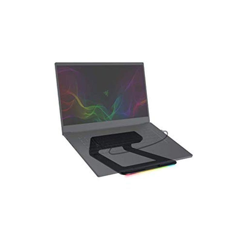 Razer Laptop Stand Chroma ノートパソコンスタンド USB3.0ハブ 3ポート Chroma対応 日本正規代理店保 USBポートロック