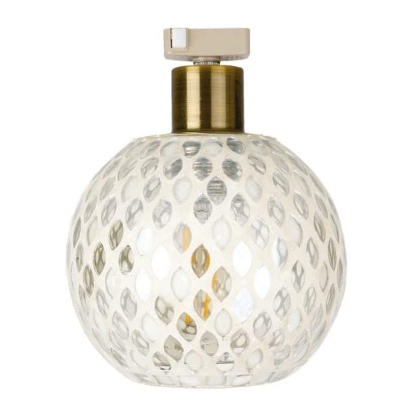 ファッションデザイナー 100w相当 簡単取付 シーリングライト 1灯 Led電球付属 Kishima キシマ インテリア照明 モザイクガラス 廊下 玄関 おしゃれ シーリングライト Populationmalawi Org