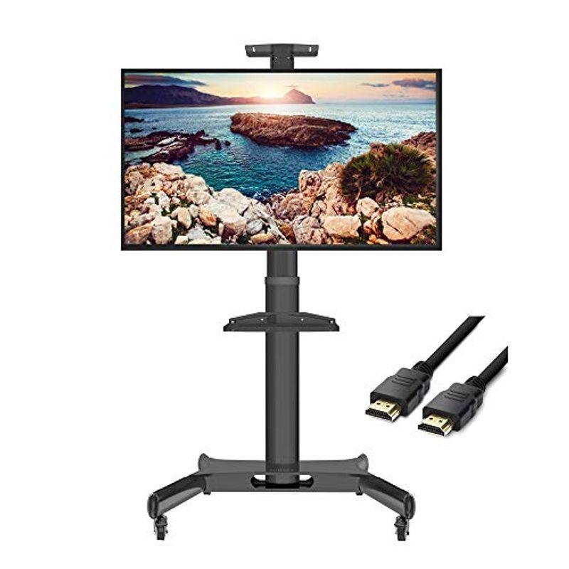 クリアランス人気 Hibari テレビスタンド 32 60インチテレビ対応 3mhdmiケーブル付き テレビ台 移動式 Tvスタンド モニタースタンド 安定感 オンラインストア大特価 Nordvpn Kawiresort Com