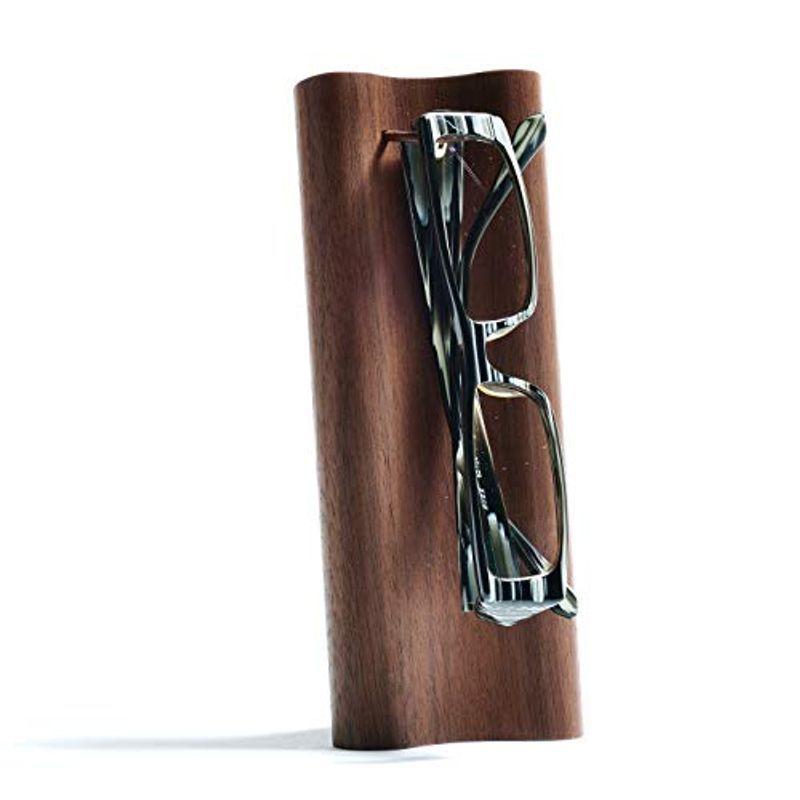 ササキ工芸 北海道旭川 メガネスタンド おしゃれ な 木製 メガネスタンド メガネ置き ウォルナット 伊達メガネ Idealauto Ee