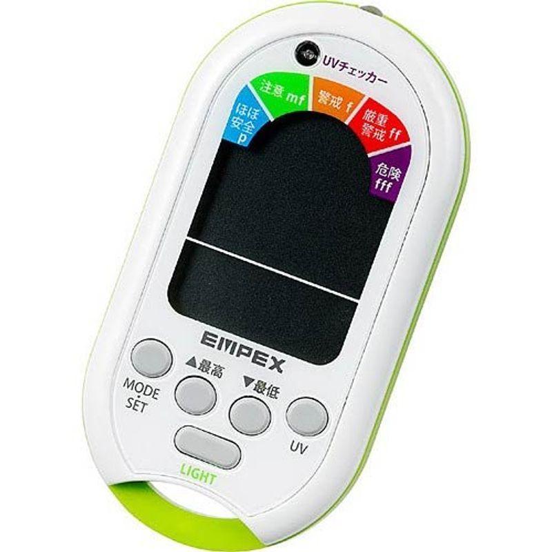 100%正規品 ELPA 携帯型温湿度計 ET-UV01GR 温湿度計