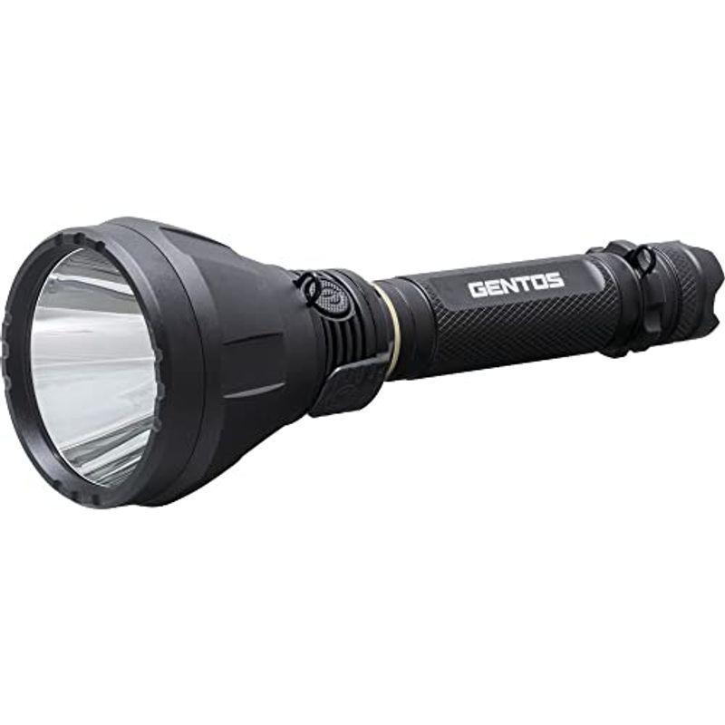 Gentos ジェントス 明るさ1100ルーメン 実用点灯1 5 24時間 1m防水 Led 懐中電灯 ハンディライト 懐中電灯 充電式 明るさ 1100ルーメン 実用点灯1 5 24時間 1m防水 専用充電池または単2形電池 専用充電池または単2形電池 なら